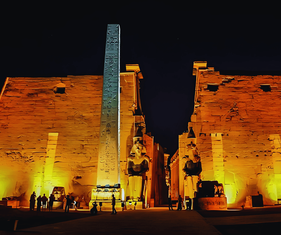 Illuminating Karnak , Sound and Light Show