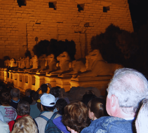 Illuminating Karnak , Sound and Light Show