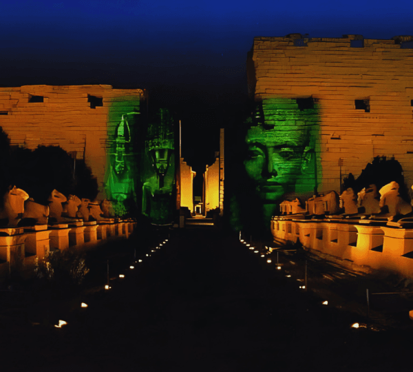 Illuminating Karnak , Sound and Light Show