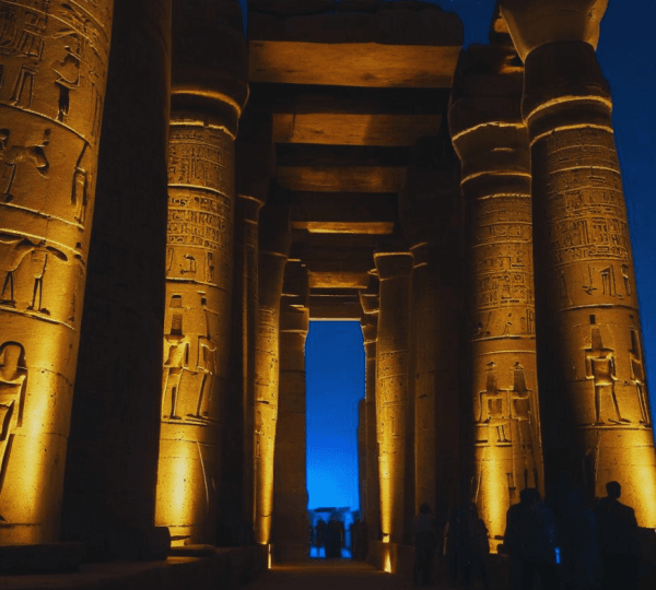 Illuminating Karnak , Sound and Light Show
