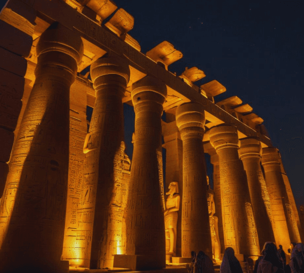 Illuminating Karnak , Sound and Light Show
