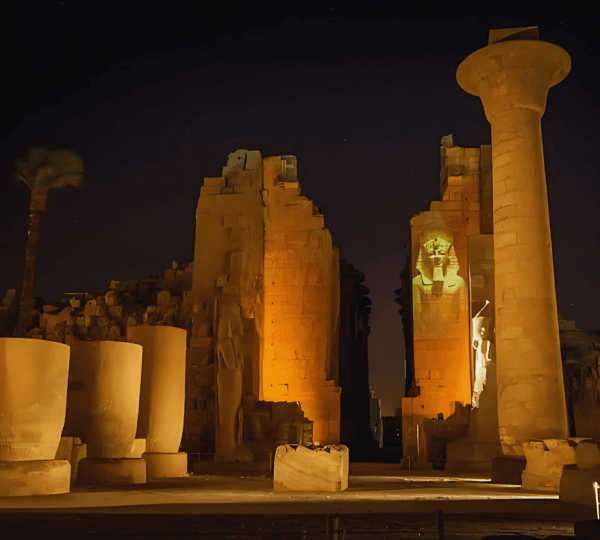Illuminating Karnak , Sound and Light Show