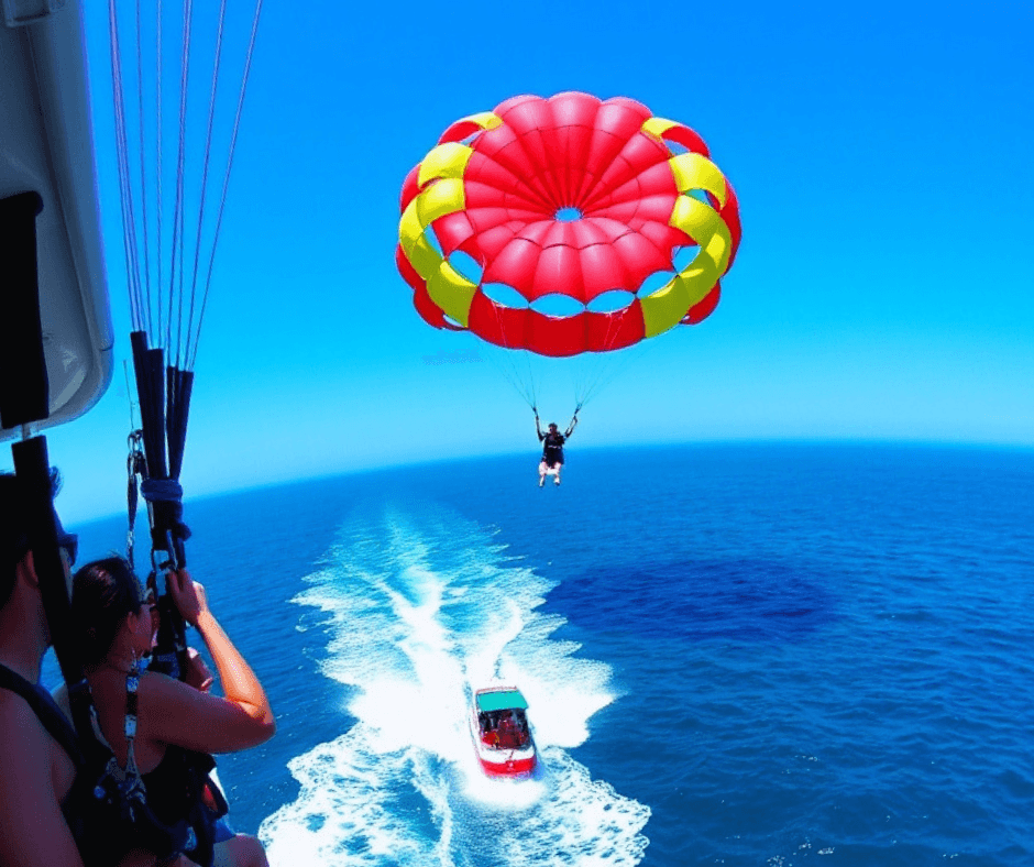 Orange Bay Island Snorkeling Trip with Parasailing