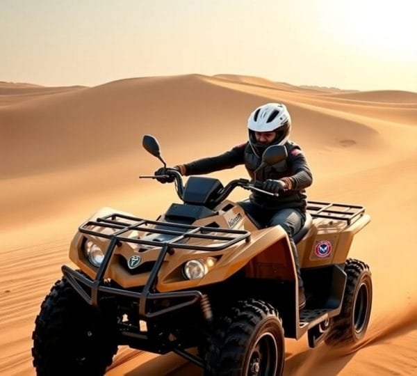 Desert Safari Adventure with Quad Biking and Bedouin Experience