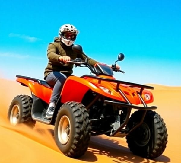 Desert Safari Adventure with Quad Biking and Bedouin Experience