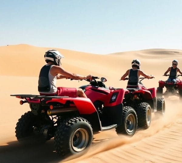 Desert Safari Adventure with Quad Biking and Bedouin Experience