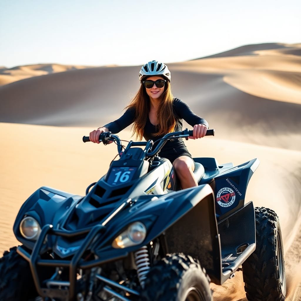 Desert Safari Adventure with Quad Biking and Bedouin Experience