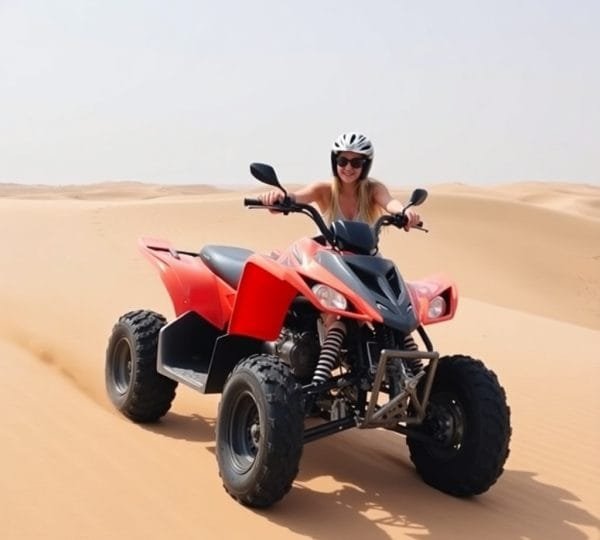 Desert Safari Adventure with Quad Biking and Bedouin Experience