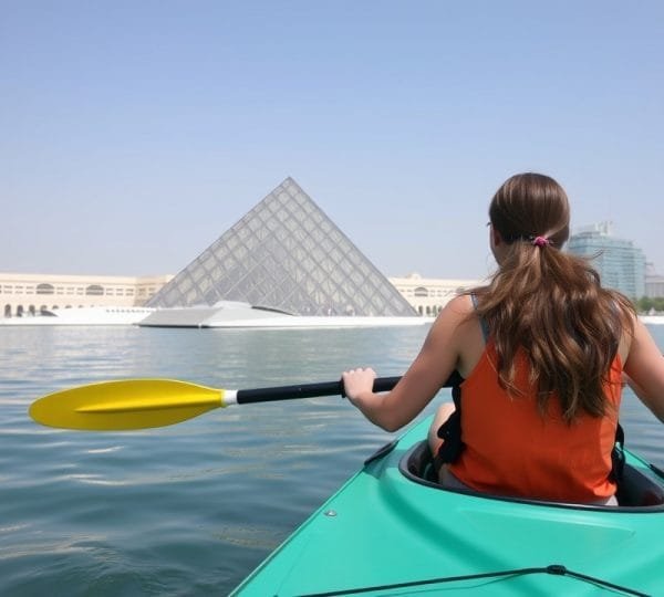 Kayak Tour around Louvre -Abu Dhabi