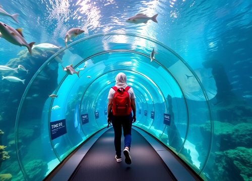 Aquarium and Burj Khalifa Levels 124 & 125 Combo Ticket