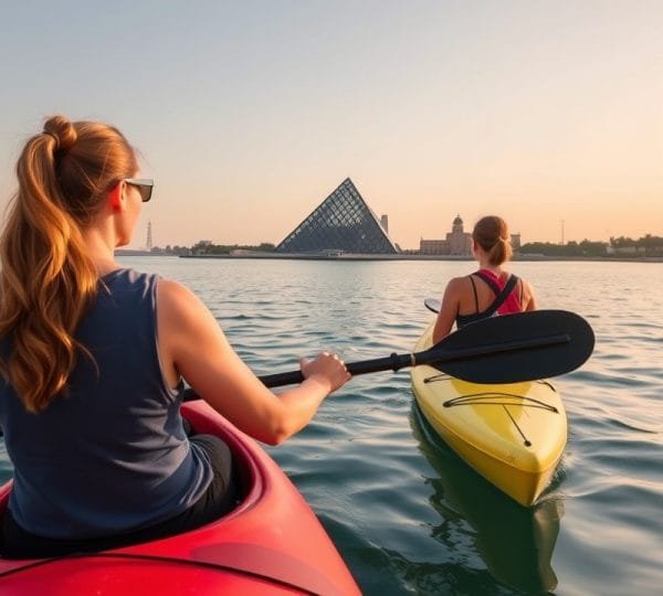 Kayak Tour around Louvre -Abu Dhabi