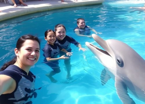 Dolphin Encounter & Aquaventure Waterpark Ticket