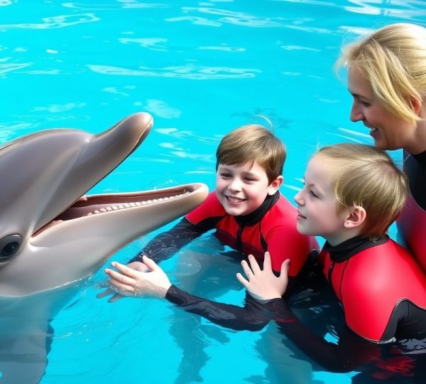 Dolphin Encounter & Aquaventure Waterpark Ticket