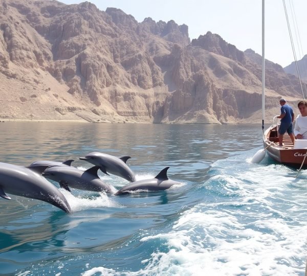 Dolphins and Islands: Musandam Dhow Adventure