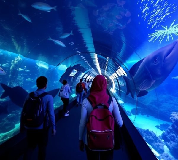 Aquarium and Burj Khalifa Levels 124 & 125 Combo Ticket