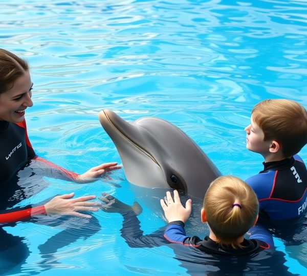 Dolphin Encounter & Aquaventure Waterpark Ticket