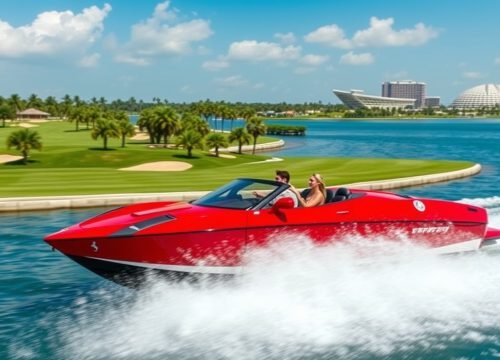 Yas Island Self-Driving Guided Speedboat Tour