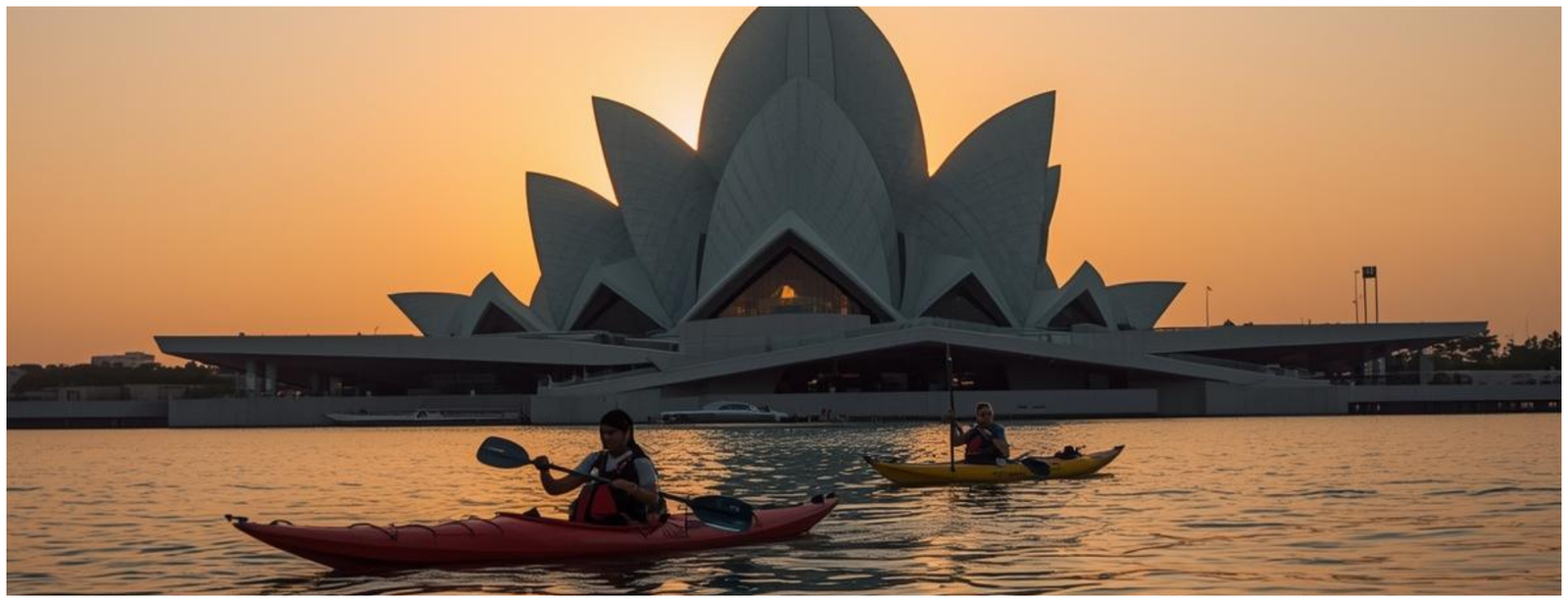 Kayak Tour Around Louvre Abu Dhabi – Art on the Water Experience